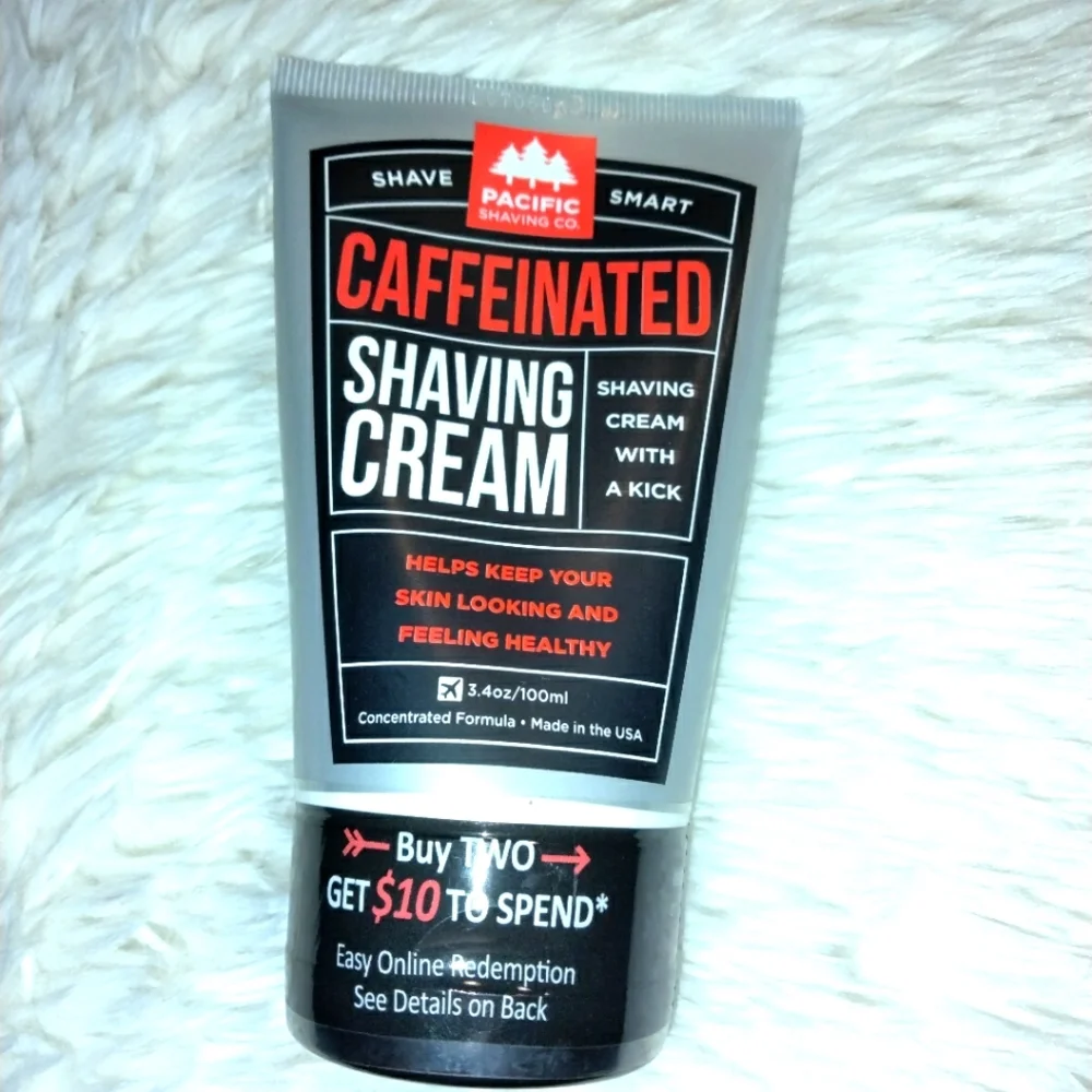 PACIFIC SHAVING CO. Caffeinated Shaving Cream